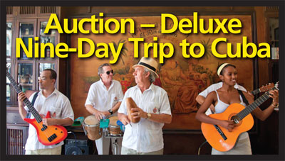 Auction – Deluxe Nine-Day Trip to Cuba